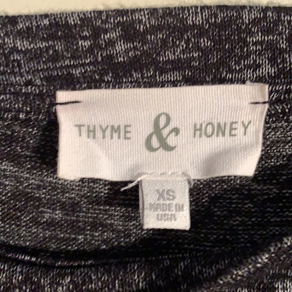 THYME & HONEY Soft Flowy Jersey Witchcore Dress with Layered Bell Sleeves XS - Picture 2 of 7